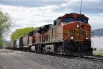 Grain train cruises east